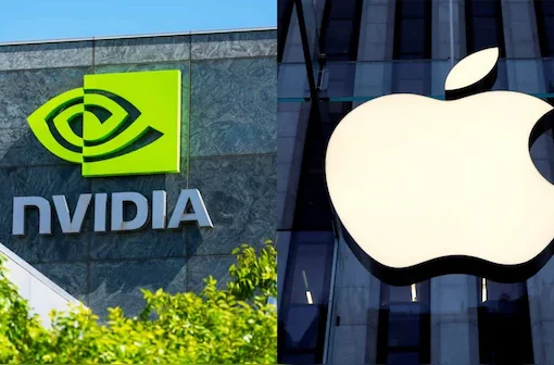 Nvidia vs Apple market value