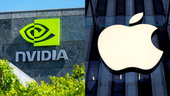 Nvidia vs Apple market value